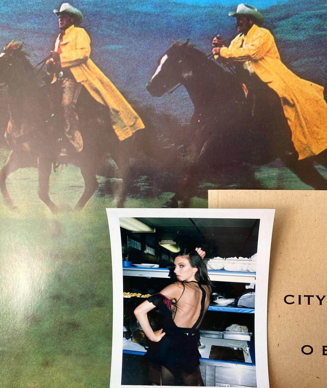 ジャクリーン・ヤブロンスキーのインスタグラム：「Reorganizing, found this old Polaroid from when we used to be fancy, thought the shelf looked cute so added a video, might delete l8er. #notdone #dontjudgeyet」