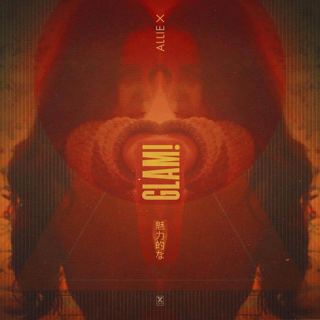 アリー・エックスのインスタグラム：「💫 GLAM! 💫 is out everywhere at midnight 💜 👩🏻‍🎤⁣ ⁣ This is one of my fav unreleased demos that I included on the CollXtion I & II Double LP Vinyl. To celebrate ya’ll receiving your vinyls imminently, I decided to do a digital release of GLAM! Enjoy and LOVE ME 4ever! ⁣」