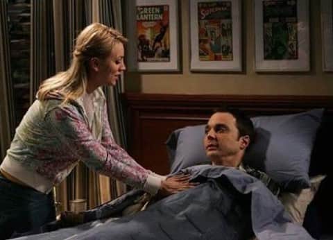 ビッグバン★セオリーのインスタグラム：「🤣  . . . @therealjimparsons @kaleycuoco @sanctionedjohnnygalecki @missmayim @themelissarauch #johnnygalecki #mayimbialik #kaleycuoco #melissarauch #simonhelberg #jimparsons #jerryoconnell #kunalnayyar #leonardhofstadter #amyfarrahfowler #pennyhofstadter #bernadettewolowitz #sheldoncooper #thebigbangtheory #bigbangtheory」