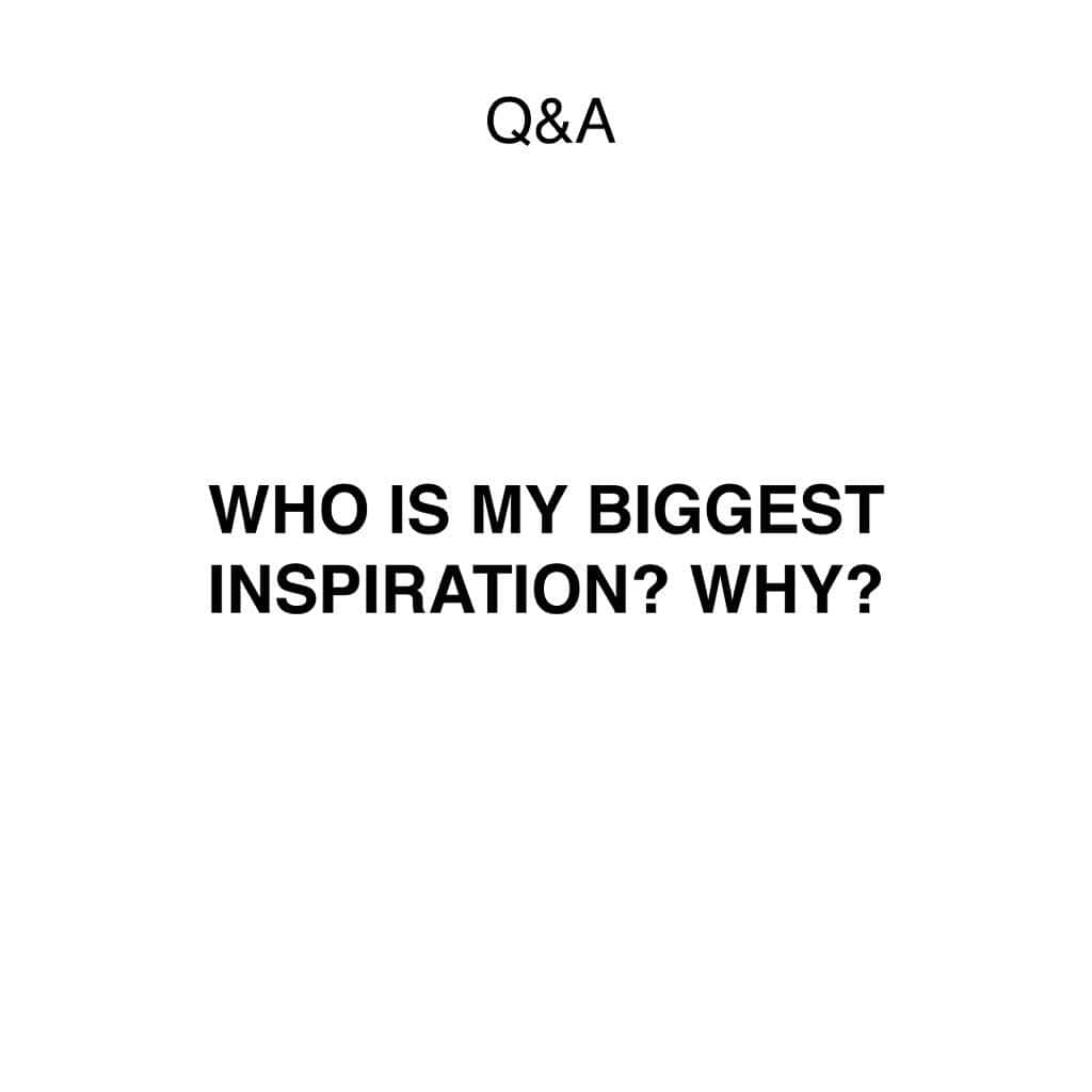 ジェイミー・キングのインスタグラム：「Who is your biggest inspiration and why? ☺️」