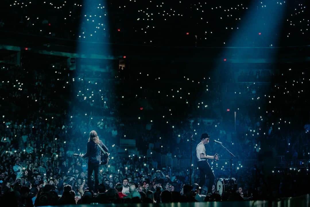The Lumineersのインスタグラム：「1 year ago today, we played at Schottenstein Center in Columbus, OH.  📸: @austinroa」