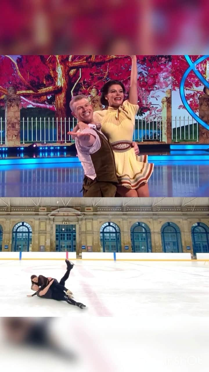 ハミッシュ・ゲイマンのインスタグラム：「How it went on the night vs. how went during our last practice session 😂 Which ending is your favourite? @faye_brookes   #teamfaymish #dancingonice #figureskater #iceskater #figureskating #iceskating #figureskate #iceskate #teamcoachhamish #adultsskatetoo #adultfigureskating #adultfigureskater #adultskater #adultskating #edeafamily #figureskatinglove #figureskatinglife #patinage #patinageartistique #피겨스케이팅 #フィギュアスケート」