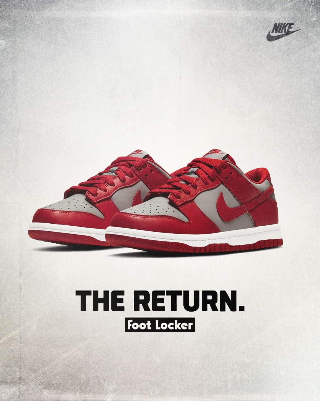 Foot Lockerのインスタグラム：「Birthed in 1985. Iconic ever since. The Nike Dunk returns to Foot Locker on February 18th online & in-store.」