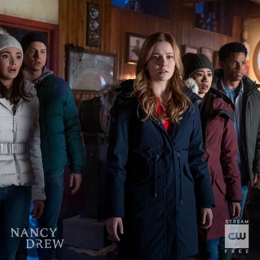 The CWのインスタグラム：「Keep the spirits at bay. Stream a new episode of @cw_nancydrew free only on The CW!」