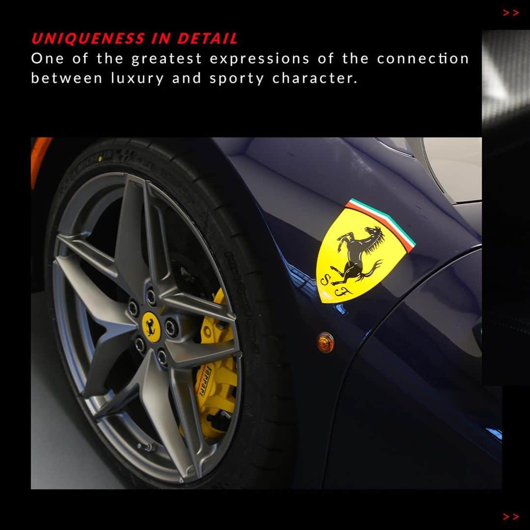 Ferrari Japanさんのインスタグラム写真 - (Ferrari JapanInstagram)「テーラーメイドの #Ferrari488PistaSpider : ラグジュアリーの進化とレーシングの魅力が融合された姿をご覧ください。イエローの線が閃光を感じさせる攻撃的なデザインです。#Ferrari #FerrariTailorMade #フェラーリ #スーパーカー #スポーツカー」2月5日 6時45分 - ferrarijpn
