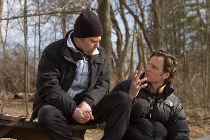 のインスタグラム：「#tbt to directing the sublime @hilaryswank and Sam Rockwell in CONVICTION. This true story was based on a real @innocenceproject case in which Kenny Waters spent over 18 years in prison for a murder he didn’t commit.  That’s how I met @innocenceproject co-founder Barry Scheck and became passionate about criminal justice reform. Check out their lifesaving work at innocenceproject.org!」