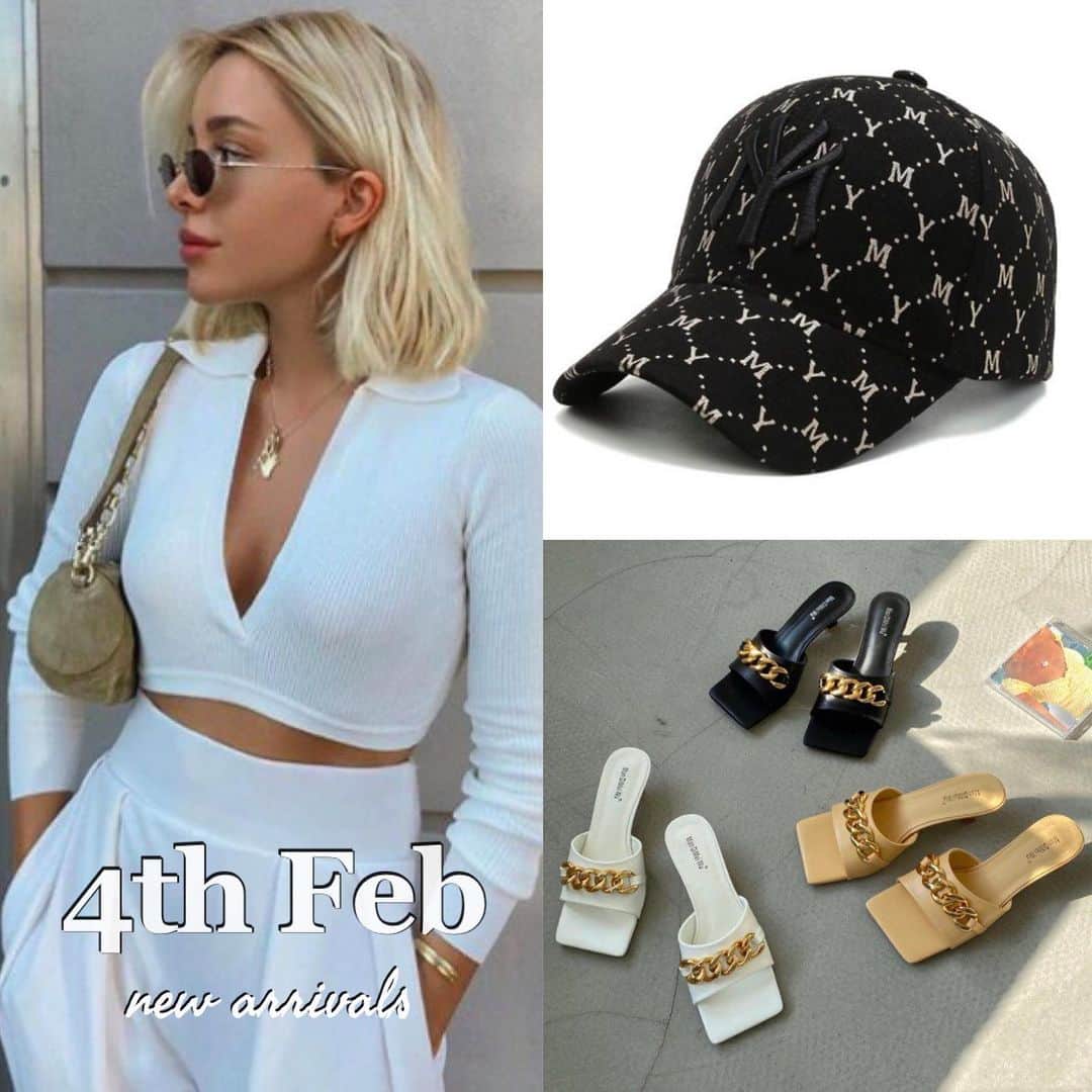 のインスタグラム：「👉スワイプ／新作が続々入荷中❤︎  2月4日 15item入荷中🦋🌙✨﻿ ﻿ 【ストーリーorプロフィール記載のURLから購入ページへ🛒】﻿シルエットや素材感などの詳しい情報は商品ページをご確認ください。﻿ ﻿ KOREAラインに興味のある方は、ショップ内 検索の際に【韓国】とキーワードを含めて、検索してみてください🔍﻿ ﻿ --- ﻿ #beautifulsail﻿ #beautifulsailkorea #california #korea」