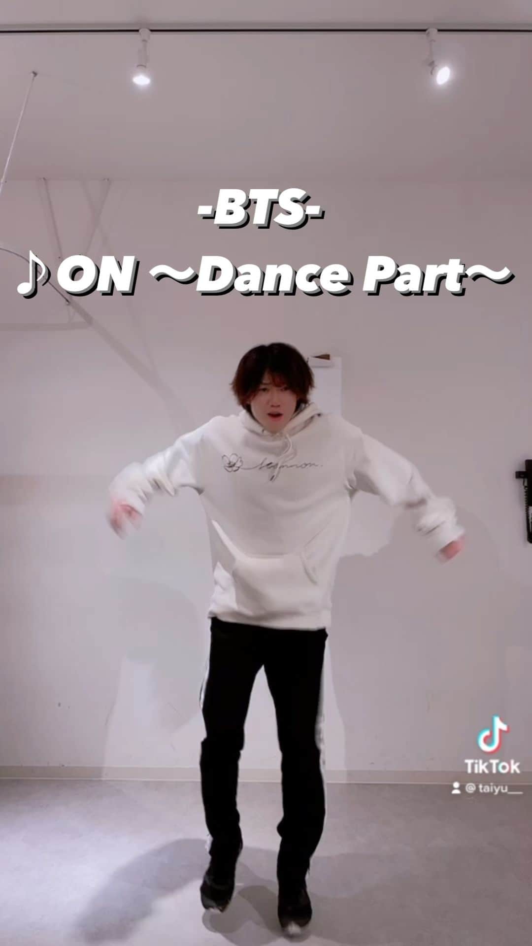 TAIYUのインスタグラム：「BTS / ON Dance part 踊ってみました！！ #bts #kpop #coverdance #fyp」