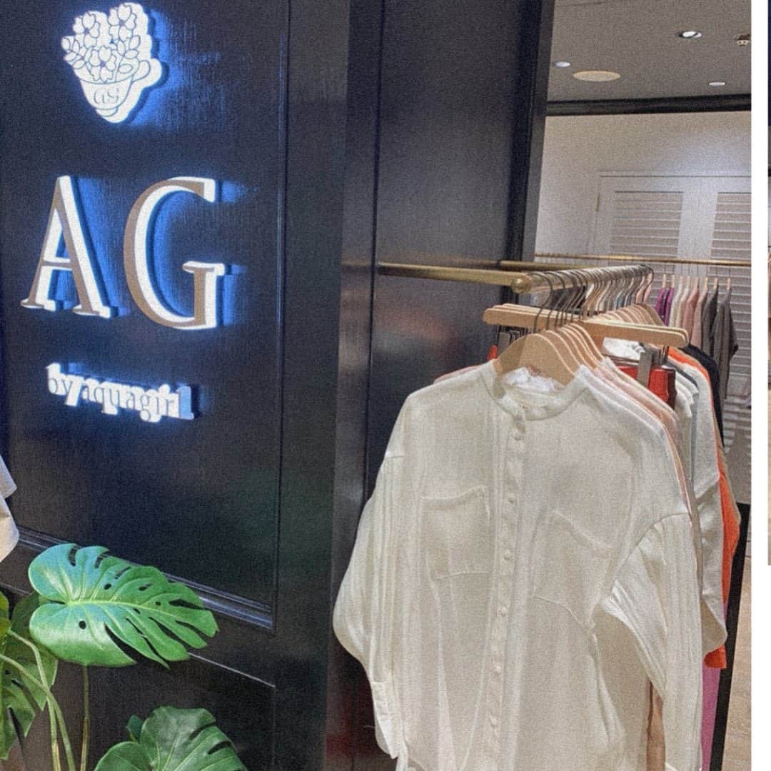AGbyaquagirlのインスタグラム：「【　NEW OPEN　】 2/5(Fri)﻿ 京都藤井大丸店　OPEN🎉✨﻿ 藤井大丸3階にオープンしました！﻿ ﻿ ＼Opening special 🎁／﻿ ✔︎Special collaboration‼︎﻿ ＊THEATRE PRODUCTS  POP UP﻿ 　人気のテープトートをはじめ、﻿ 　サンリオとのコラボレーション商品を特別に展開しております。﻿ ＊FILA × ken kagami﻿ 　現代美術家の加賀美 健さんとFILAがコラボレーションした﻿ 　アイテムを特別に展開しております。﻿ ﻿ ✔︎AG by karen﻿ ＊ @flugge_official のディレクター、かれん @_karen0125_ さんと﻿ 　AG by aquagirlのコラボレーション商品を展開中！﻿ ﻿ ✔︎先行販売！﻿ ＊この春着回したい、トレンドのオーバーシルエットを取り入れた 　スポーティーなマウンテンパーカーを﻿ 　藤井大丸店限定で先行販売❤︎﻿ ﻿ ✔︎Special price✨﻿ ＊オーバーシルエットとバックデザインが可愛い﻿ 　トレンド感満載のトレンチコートを﻿ 　オープン記念で税込¥9,900の特別価格でご用意しております♪﻿ ﻿ ✔︎novelty present🎁﻿ ＊オープン記念で、税込1万円以上お買い上げのお客様全員に﻿ 　コスメ入りエコバッグをプレゼント♡﻿  (数に限りがございます)﻿ ﻿ 緊急事態宣言中でのオープンになりますが、﻿ 店頭スタッフ消毒・マスク着用の上﻿ 皆様のお越しをお待ちしております。﻿ ﻿ #agbyaquagirl﻿ #agバイアクアガール﻿ #エージーバイアクアガール﻿」