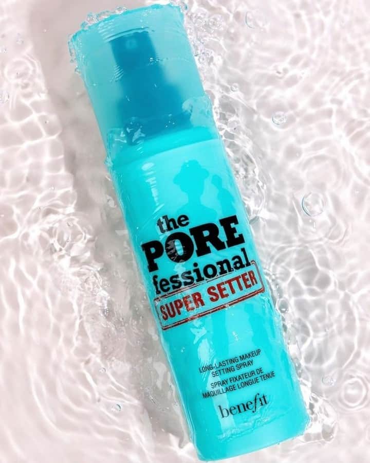Benefit Cosmetics UKさんのインスタグラム写真 - (Benefit Cosmetics UKInstagram)「Our POREfessional Super Setter is here to save your makeup dilemmas, and that's on PERIODT 👏 Forget about makeup touch ups, one spray of our Super Setter and you're super set for the day 💖  📸 @gabrielleshoots」2月5日 17時30分 - benefitcosmeticsuk