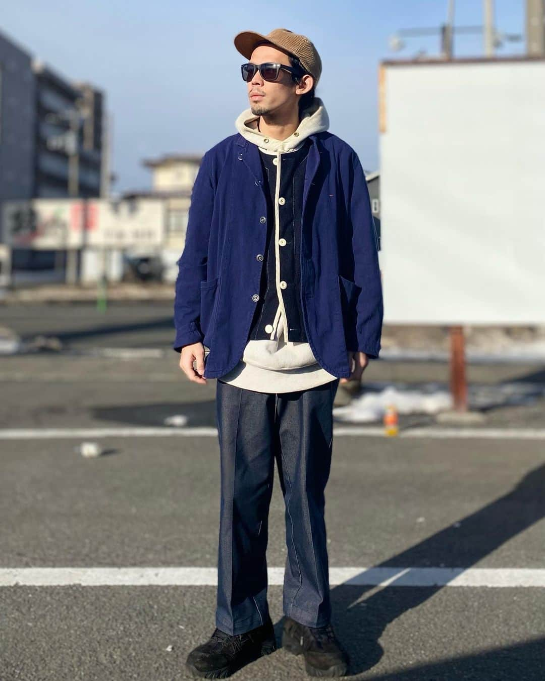 tetsuya togashiのインスタグラム：「★★★★ 最近は古着が好きみたいっす。 もちろん新品も買ってるけどね。 ‍」