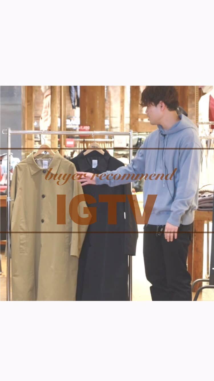 Right-onのインスタグラム：「.﻿ ﻿ 動画で紹介しているアイテムは﻿ ストーリーでも紹介しています🙌 .﻿ ﻿ ﻿ ▽ステンカラーコート﻿ 品番:PL4201612203﻿ 価格:¥7,000（税抜き）﻿ ﻿ ﻿ _ _ _ _ _ _ _ _ _ _ _ _ _ _ _ _ ﻿ ﻿ staff: ﻿ _ _ _ _ _ _ _ _ _ _ _ _ _ _ _ _ ﻿ ﻿ ﻿ ﻿ #right_on #righton #ライトオン」