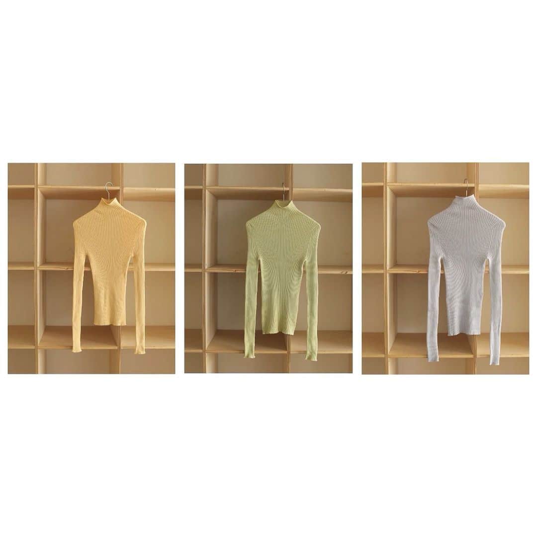 lifes_officialさんのインスタグラム写真 - (lifes_officialInstagram)「spring knit.﻿ ﻿ ﻿ Wholegarment Turtle Knit﻿ ﻿ green yellow . yellow ﻿ ice blue . natural . choco . black﻿ ﻿ 12.100﻿ ﻿ ﻿ #lifes #todayful #wholegarment」2月5日 18時20分 - todayful_