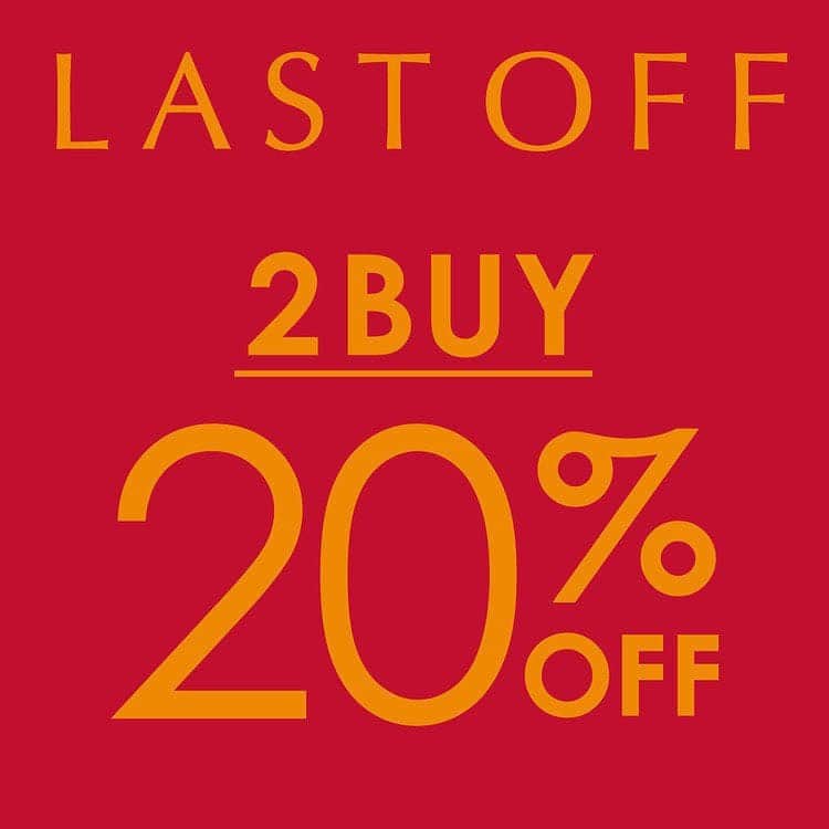 カロリナグレイサーバイシェリールのインスタグラム：「OnlineShop ⚫︎本日より LAST OFF SALE開催中！ 「2BUY 20%OFF」同時開催中！ ⚫︎ * * 期間中は2点以上のご購入でセール品が表示価格から更に20%OFF、加えてセール対象品を拡大し再値下げも♡ この機会をお見逃しなく * * ▶︎詳しくは、プロフィールより ご覧ください◡̈ * #MEG #CAROLINAGLASER #カロリナグレイサー  #BEAMS #OnlineShop」