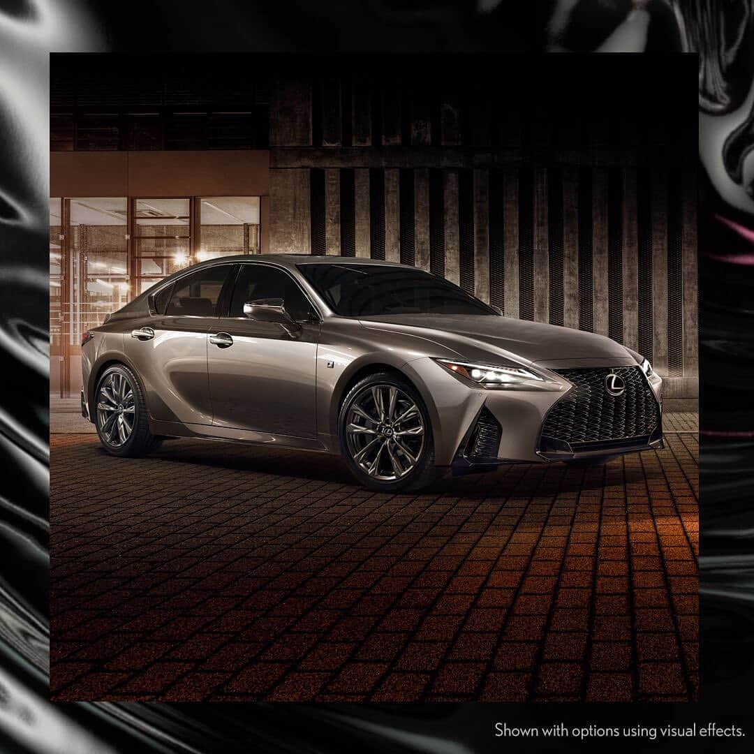 Lexus USAのインスタグラム：「When it becomes your obsession, it's easy to get carried away. The thrilling new #LexusIS. All in on the sport sedan.」