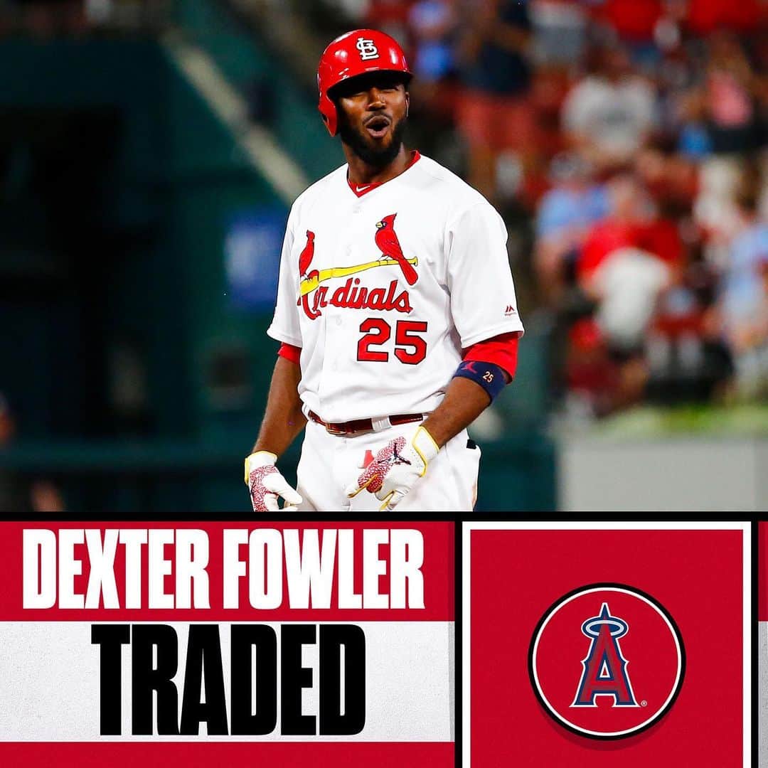 MLBさんのインスタグラム写真 - (MLBInstagram)「Another Angel in the outfield. 😇  The @angels have acquired OF @DexterFowler from the Cardinals.」2月5日 12時50分 - mlb