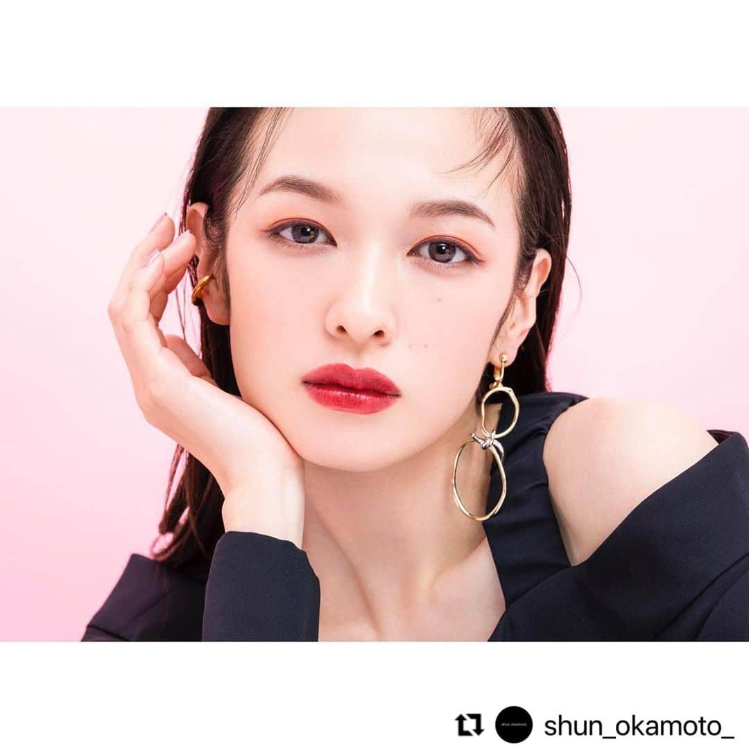 のインスタグラム：「my work #voce #森絵梨佳さん」