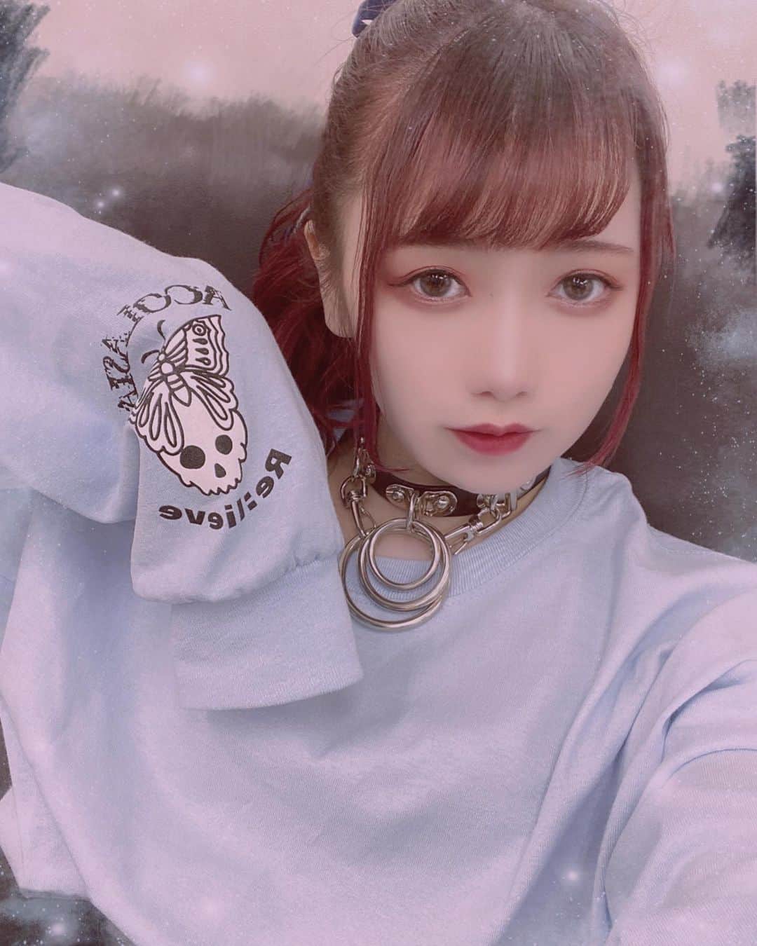 乃苺みくるのインスタグラム：「🦋♥️」