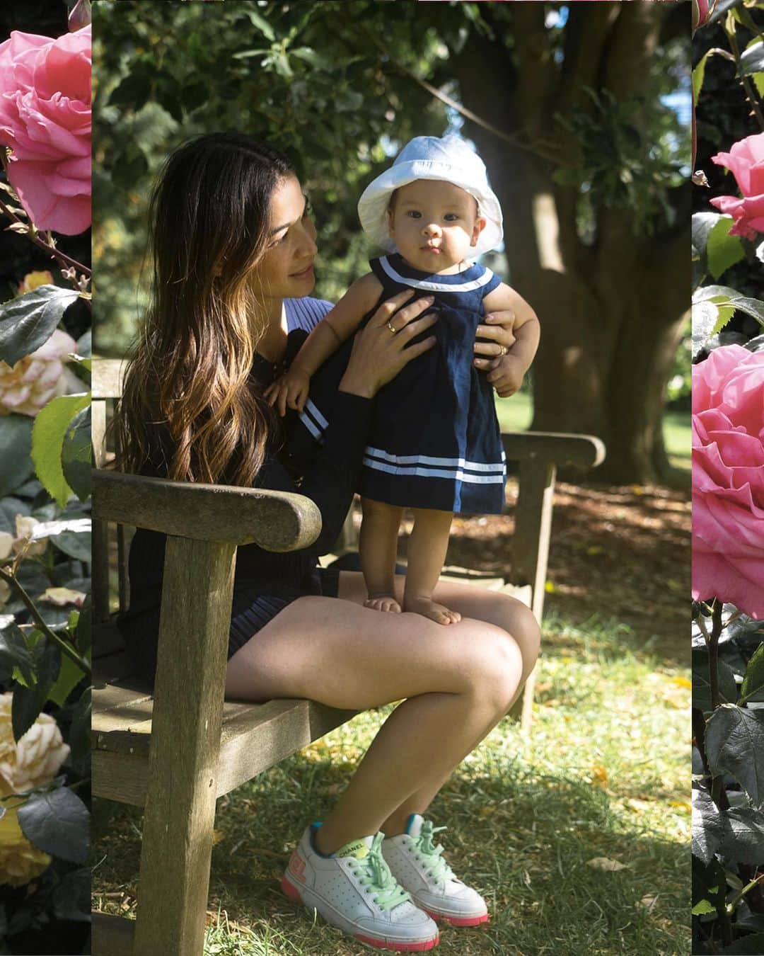 アン・カーティスのインスタグラム：「Dahlia before and after I read her the comments on the fundraiser page we put up in celebration of her upcoming 1st birthday. Please keep them coming. Love reading them 😘 Now, as parents, we understand more than ever how important the first 1000 days of life are for a child and we want nothing more but for ALL babies to have a better start in life. Specially now, it’s such a trying time for parents and their little babies 😭 So, if you do have a little extra to share, please do join this meaningful cause. Any amount is much appreciated and we will match the final amount and donate all funds to @unicefphils. Link is in my bio and in my stories!! 🌸 Thank you and have a lovely weekend sweethearts 💕」