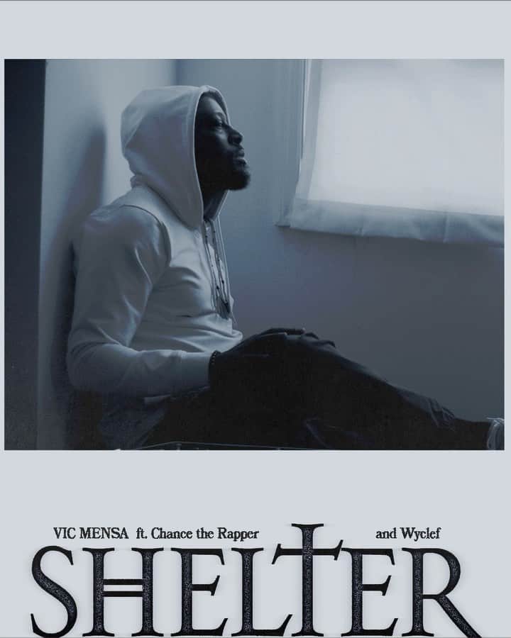 ワイクリフ・ジョンのインスタグラム：「A powerful song for these turbulent times. SHELTER with @VicMensa x @chancetherapper  x  and myself. Link in bio. Video out at 10AM ET」