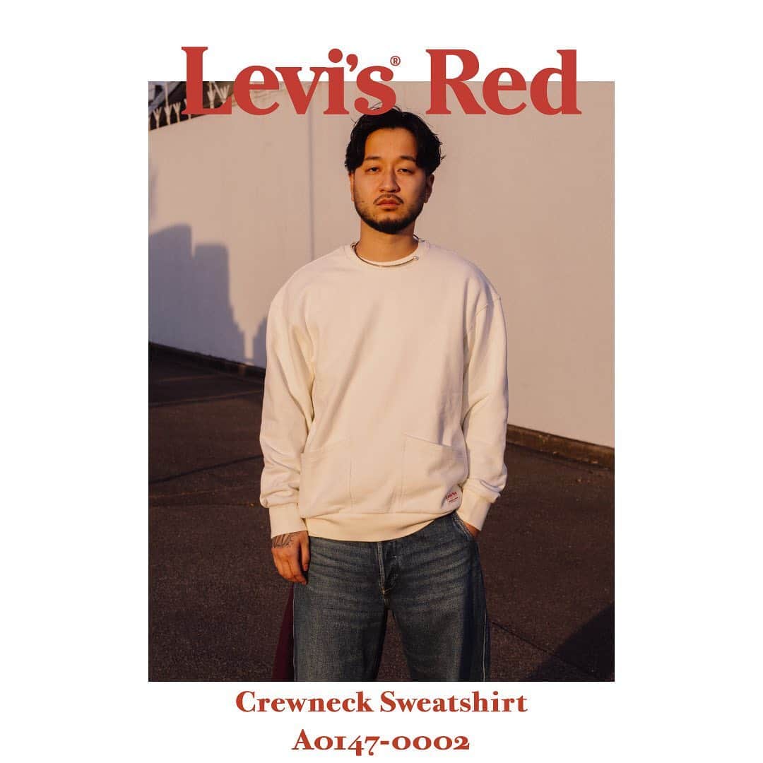 Levi's Japanさんのインスタグラム写真 - (Levi's JapanInstagram)「Levi’s® Red   オリジナルのLevi’s® Redの概念に基づいて、アイコンである5ポケットジーンズを再解釈したコレクション。ワークウェアのディテール、サステナブルな生地、アップデートされたシルエットなど、新たに生まれ変わったLevi’s® Redをお楽しみください👖  RELAXED TAPER TROUSER  A0131-0001   CREWNECK　スウェット  A0147-0002   #リーバイスレッド  #LevisRed  #5lack」2月5日 14時30分 - levis_japan