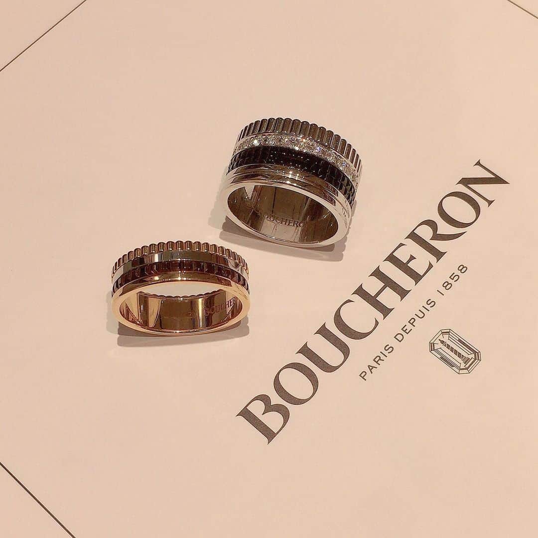 bijouxthreecさんのインスタグラム写真 - (bijouxthreecInstagram)「【BOUCHERON】 時計を買ったら次はジュエリーが欲しい！という方も多いのではないでしょうか☺︎？ キャトルは男性のお客様にもとても人気のデザインです💎 ・ #boucheron  #ブシュロン #quatre  #キャトル #jewelry  #ジュエリー #bijouxthreec #ビジュースリーク #新潟　#古町」2月5日 15時01分 - bijouxthreec