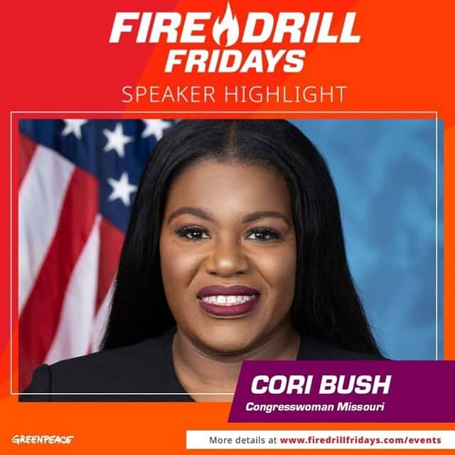 ジェーン・フォンダさんのインスタグラム写真 - (ジェーン・フォンダInstagram)「Repost from @firedrillfriday • We so honored to be joined by Congresswoman @CoriBush, @RepCori, on Friday's Fire Drill Friday Rally with @JaneFonda and @GreenpeaceUSA! ⠀⠀⠀⠀⠀⠀⠀⠀⠀ Join us to learn what you can do to help phase out fossil fuels and transition to renewables and a just recovery! 👇 Details at the link in our bio.」2月5日 15時01分 - janefonda