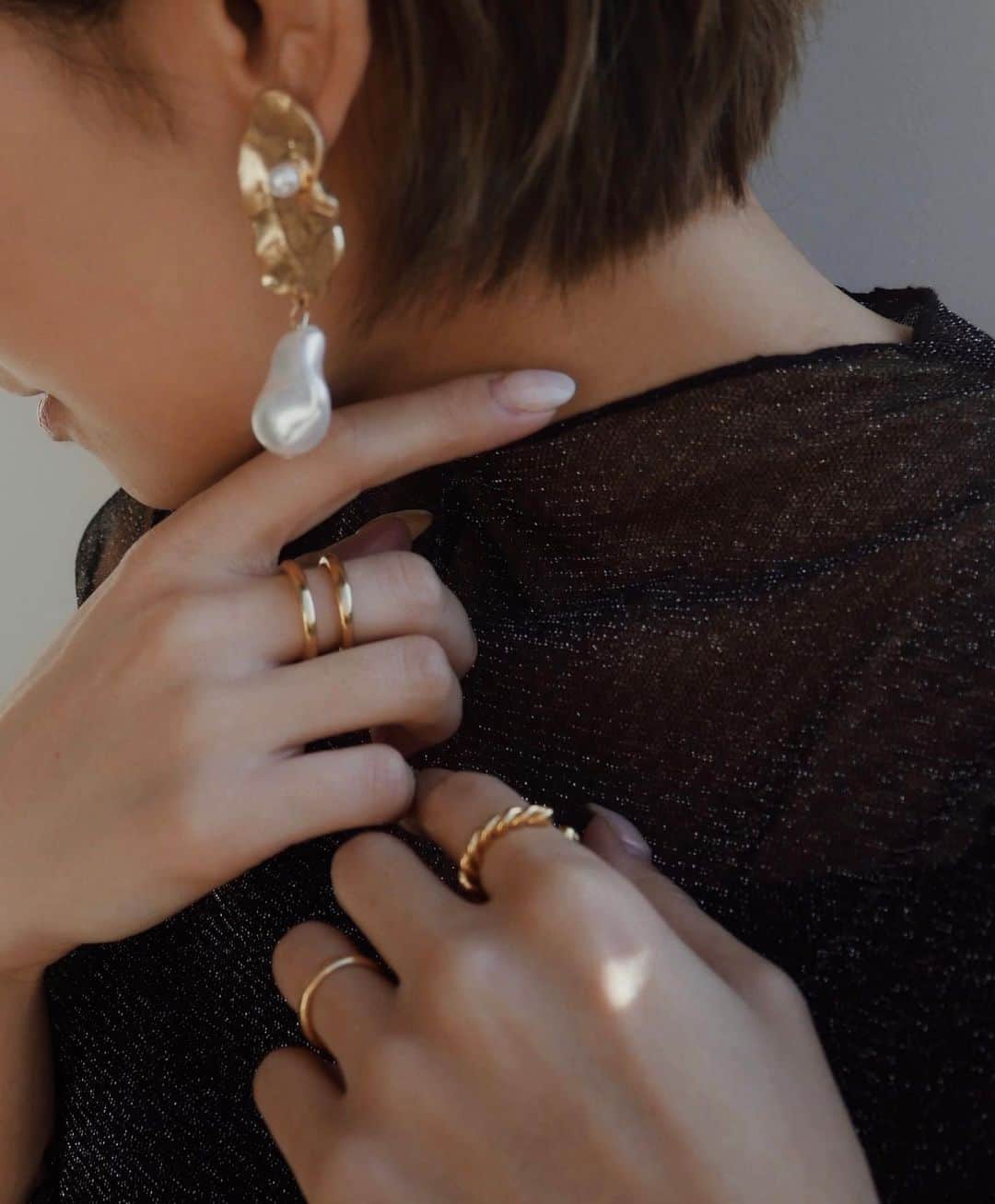 宮本沙恵のインスタグラム：「accessories💍」