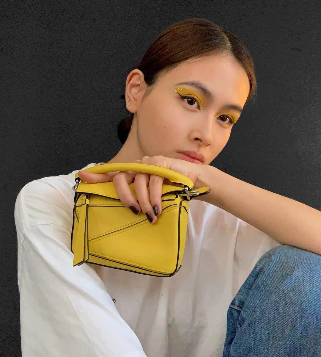 高橋ららさんのインスタグラム写真 - (高橋ららInstagram)「💛💛💛 #loewepuzzle」2月5日 15時23分 - lala__takahashi