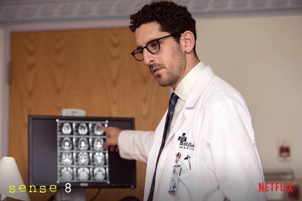 アダム・シャピロのインスタグラム：「#TBT to memorizing medical terminology and saying it right mayyyyyyyybe 12% of the takes. #sense8」