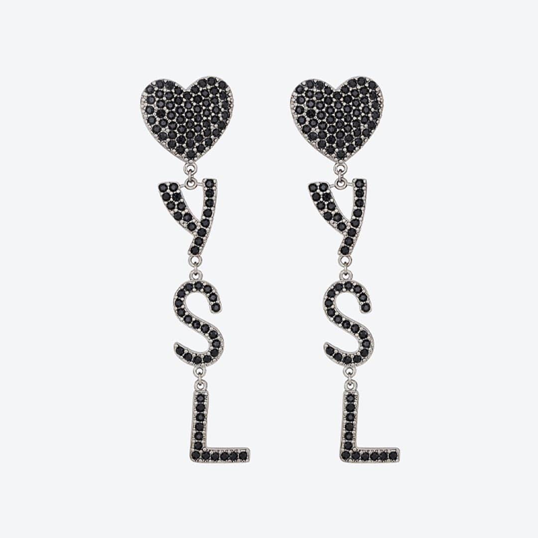 HYPEBEASTさんのインスタグラム写真 - (HYPEBEASTInstagram)「@hypebeaststyle: @ysl has showcased a heartfelt Valentine's Day collection just in time for the festivities. The luxury fashion house is offering a slew of heart-themed accessories and ready to wear items at all Saint Laurent boutiques consisting of heart-shaped sunglasses, coming in a black and red, black hearts YSL Opyum earrings, a red ’80s vanity bag in carré-quilted grain de poudre embossed leather, and more. Click the link in bio for more info.⁠⁠ Photo: YSL⁠⁠」2月6日 2時33分 - hypebeast
