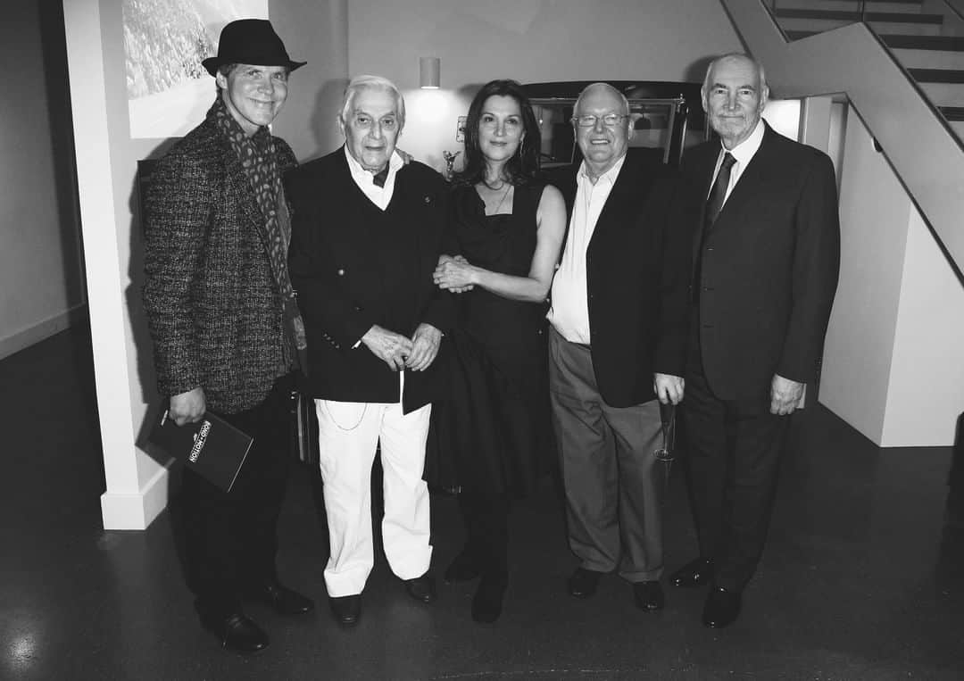 James Bond 007さんのインスタグラム写真 - (James Bond 007Instagram)「It would have been Sir Ken Adam’s 100th birthday today. Here he is in 2014 photographed with producers Michael G. Wilson and Barbara Broccoli and fellow production designers Dennis Gassner and Peter Lamont.」2月6日 2時34分 - 007