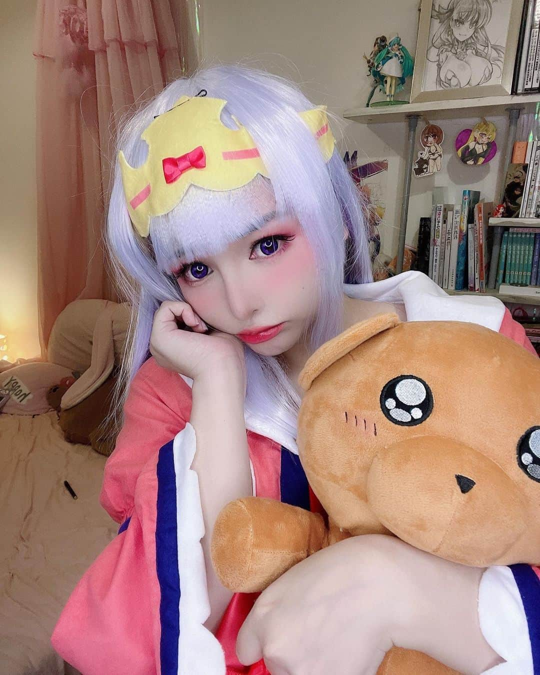 ミミちゃんさんのインスタグラム写真 - (ミミちゃんInstagram)「Suya #cosplay #cosplaygirl #cosplayer #suya #maoujoudeoyasumi #sleepyprincessinthedemoncastle #aurorasuya #loli #cosplayanime #anime」2月6日 3時05分 - mimichan.259