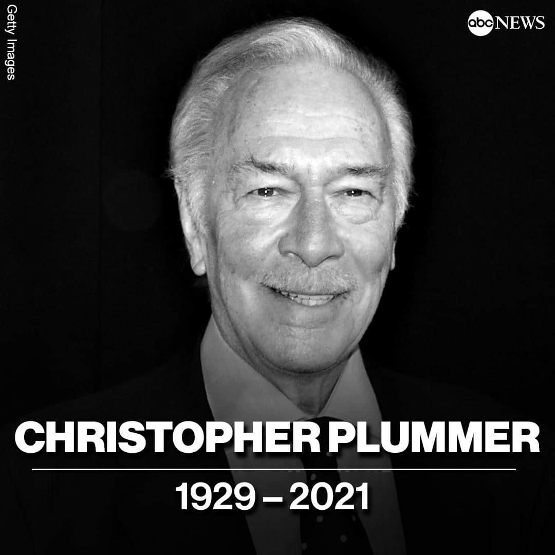 Good Morning Americaさんのインスタグラム写真 - (Good Morning AmericaInstagram)「Christopher Plummer, the acclaimed Canadian actor perhaps best known for his role in "The Sound of Music," has died. He was 91.」2月6日 3時17分 - goodmorningamerica