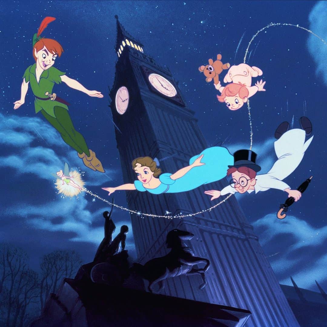 Disneyさんのインスタグラム写真 - (DisneyInstagram)「A pixie perfect picture to celebrate the anniversary of Peter Pan! ✨」2月6日 3時30分 - disney