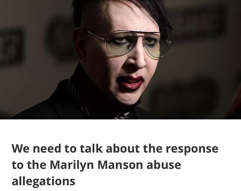 METAL HAMMERさんのインスタグラム写真 - (METAL HAMMERInstagram)「Some of the responses have ranged from the misinformed to the outright misogynistic. More at metalhammer.com  #MarilynManson」2月6日 3時56分 - metalhammeruk