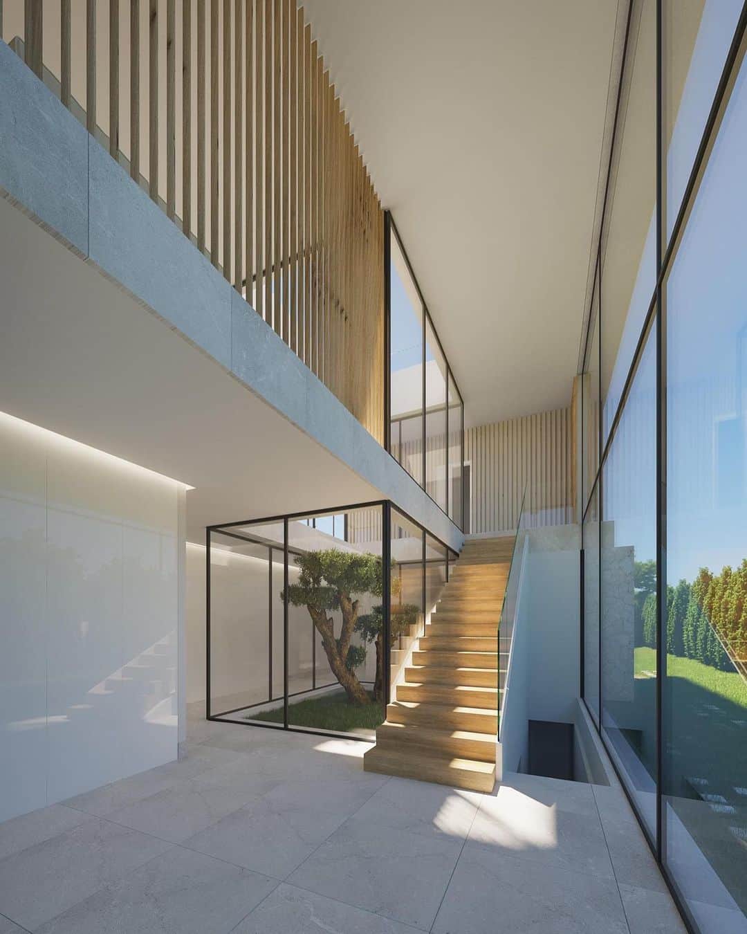 My Interiorのインスタグラム：「What architecture dreams are made of - Project Eduardo I Costa d’en Blanes in Spaniel. For more info on this stunning project follow & contact @wrealestate_by_angiewuffli」