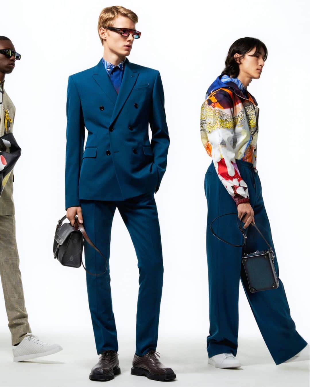 ベルルッティのインスタグラム：「- THE #BERLUTI x BRIAN ROCHEFORT COLLECTION BY @kris_van_assche -  The Summer 2021 collection is a result of a dialogue between Artistic Director Kris Van Assche and Ceramicist Artist @energygloop.  Now available In-Store and on the E-Shop.  Photography by @carlijnjacobs  Creative Direction by #krisvanassche and @mmparisdotcom  Styling by @mauricionardi」