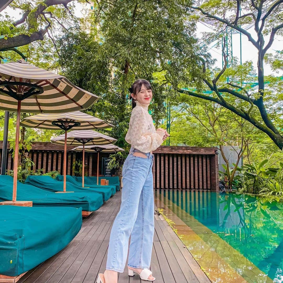 のインスタグラム：「良い一日でしたー✨🍃」