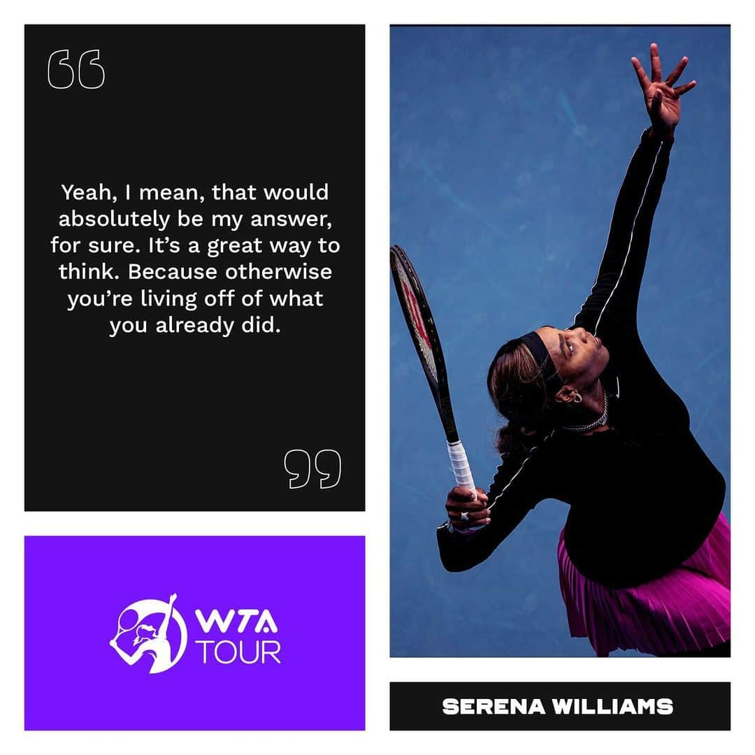 WTA（女子テニス協会）さんのインスタグラム写真 - (WTA（女子テニス協会）Instagram)「Q: What is @serenawilliams and @tombrady’s favorite championship?  A: The next one 👊 #YarraValleyWTA」2月5日 20時16分 - wta