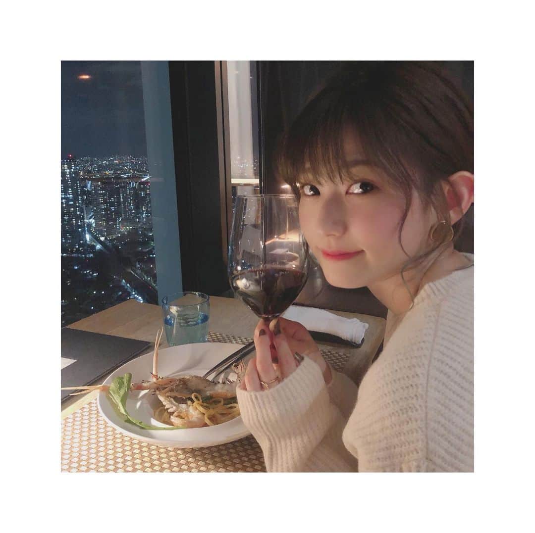 朝日花奈さんのインスタグラム写真 朝日花奈instagram また 美味しいご飯を食べに行きたい 朝日花奈 夜景 夜 ディナー スカイツリー 東京 東京スカイツリー 大人デート 彼氏目線 ラソラシドフードリレーションレストラン ソラマチ 押上 グルメ 2月5