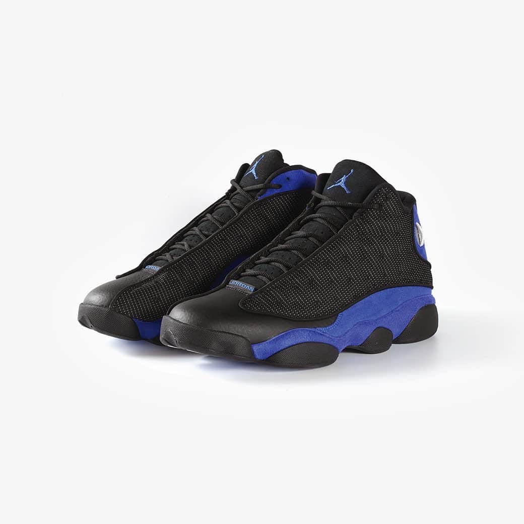 KICKS LAB. [ Tokyo/Japan ]のインスタグラム：「NIKE l "AIR JORDAN 13 RETRO" Black/Black/White/Hyper Royal l Available in Store and Online Store. #KICKSLAB #キックスラボ」