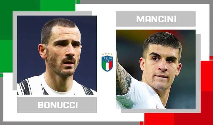サッカーイタリア代表さんのインスタグラム写真 - (サッカーイタリア代表Instagram)「#MadeInItaly 🇮🇹 📊 Sfida statistica della 21^ giornata di #SerieA . Leonardo #Bonucci 🆚 Gianluca #Mancini . 💪🏻 Il confronto 👉🏻 www.figc.it/it/tifosi . . 📊 Stastistical head-to-head for matchday 21 in #SerieA. . Leonardo #Bonucci 🆚 Gianluca #Mancini . Read more 👉 www.figc.it/en/fans . . #JuventusRoma #VivoAzzurro」2月5日 20時43分 - azzurri