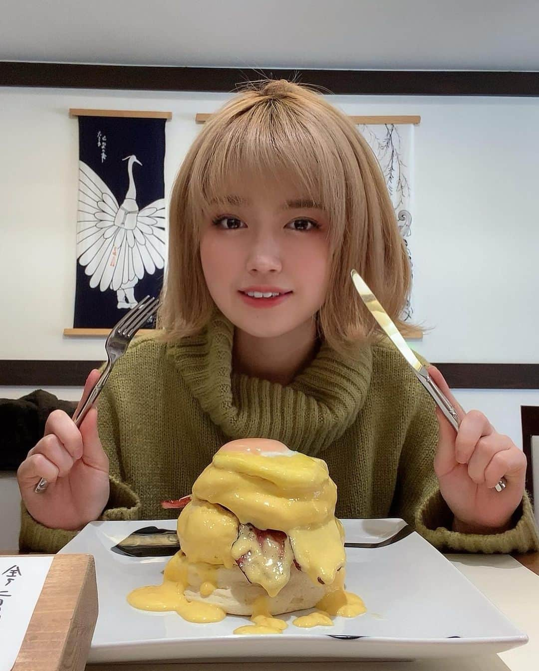 藤堂なえみさんのインスタグラム写真 - (藤堂なえみInstagram)「下町が好き 浅草🏮  パンケーキ🥞 行ってもなかなか食べれないパンケーキ 先にお金払って予約したりもあるみたい 食べられることが出来た。👘 ・ ・ ・ ・ ・ ・ ・ #紅鶴 #紅鶴パンケーキ #浅草グルメ #浅草食べ歩き #浅草カフェ  #墨田区カフェ #東京カフェ #カフェ #カフェ巡り #ゆったりカフェ #オシャレカフェ #パンケーキ #都内カフェ #下町 #下町カフェ #下町グルメ #お友達欲しい #女の子のお友達が欲しい #なえぴょん🐰」2月5日 20時58分 - naestagramdayo