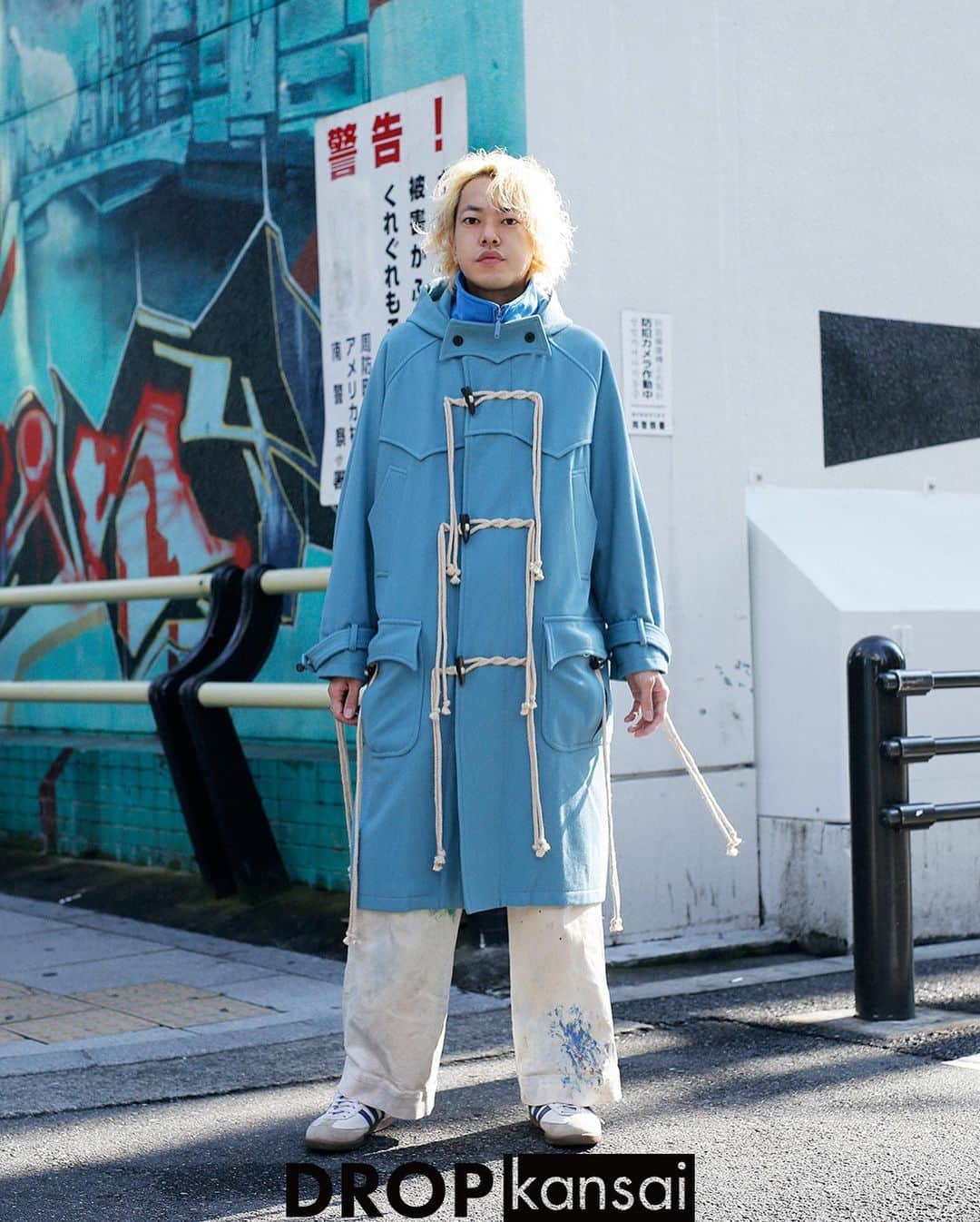 Droptokyoさんのインスタグラム写真 - (DroptokyoInstagram)「KANSAI STREET STYLES @drop_kansai  #streetstyle#droptokyo#kansai#osaka#japan#streetscene#streetfashion#streetwear#streetculture#fashion#関西#大阪#ストリートファッション#fashion#コーディネート#tokyofashion#japanfashion Photography: @kyoheihattori」2月5日 21時01分 - drop_tokyo