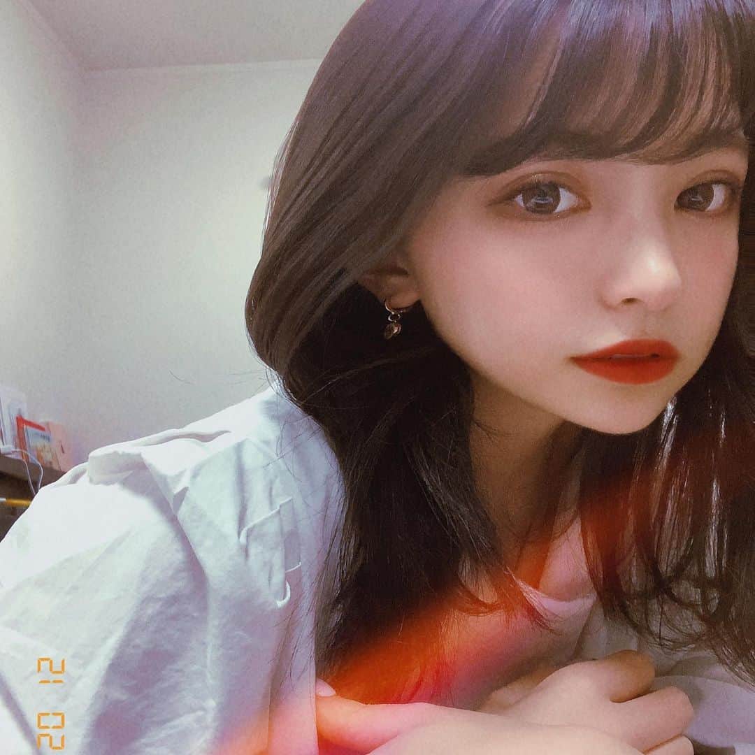 Harukaのインスタグラム：「好評だたから載せとく❤︎ #オリーブ#カラー」
