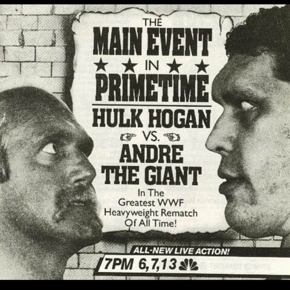 ハルク・ホーガンのインスタグラム：「33yrs ago tonight,33million people tuned into Saturday Night’s Main Event to see me take on Andre on NBC,that’s what you call drawing a house BROTHER!!!! HH #hogansbeachshop #andrethegiant」