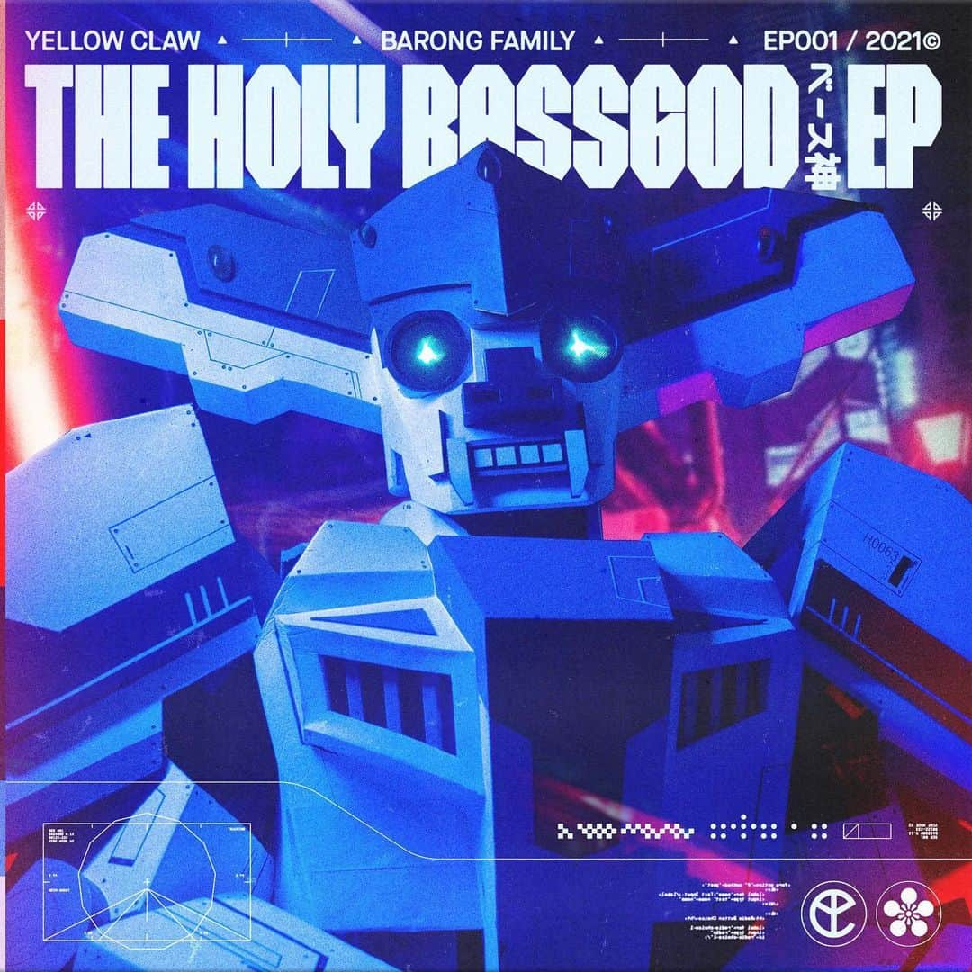 Yellow M.F. Clawさんのインスタグラム写真 - (Yellow M.F. ClawInstagram)「OUR NEW EP THE HOLY BASSGOD IS OUT NOW 💙」2月5日 23時18分 - yellowclaw