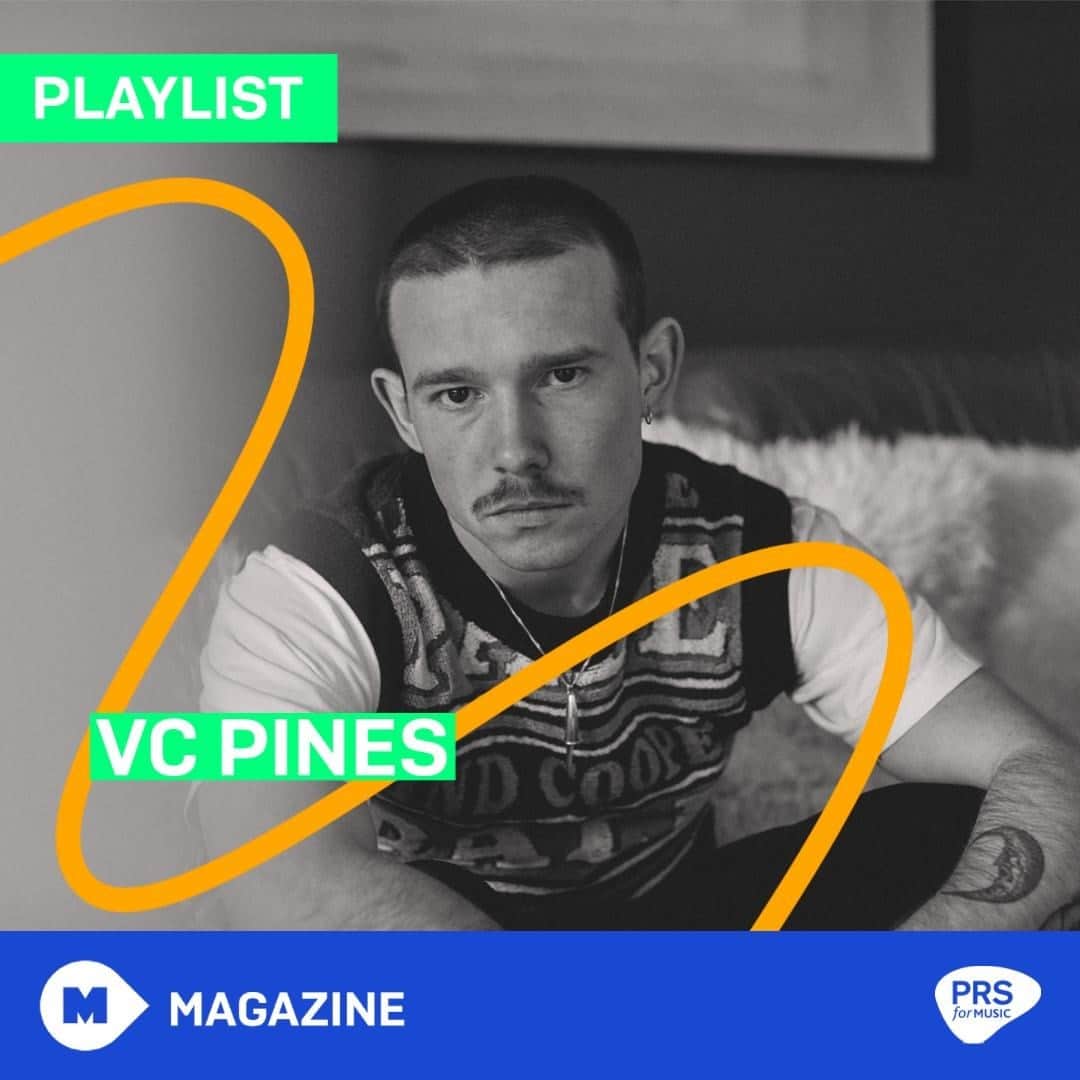 PRS for Musicのインスタグラム：「Following the release of his fantastic new single 'Smoke Without Fire', we asked London-based artist @vcpines to make us a playlist.   Tune in for tracks from @baxterdury, @badbadnotgood and more. LISTEN > LINK IN BIO」