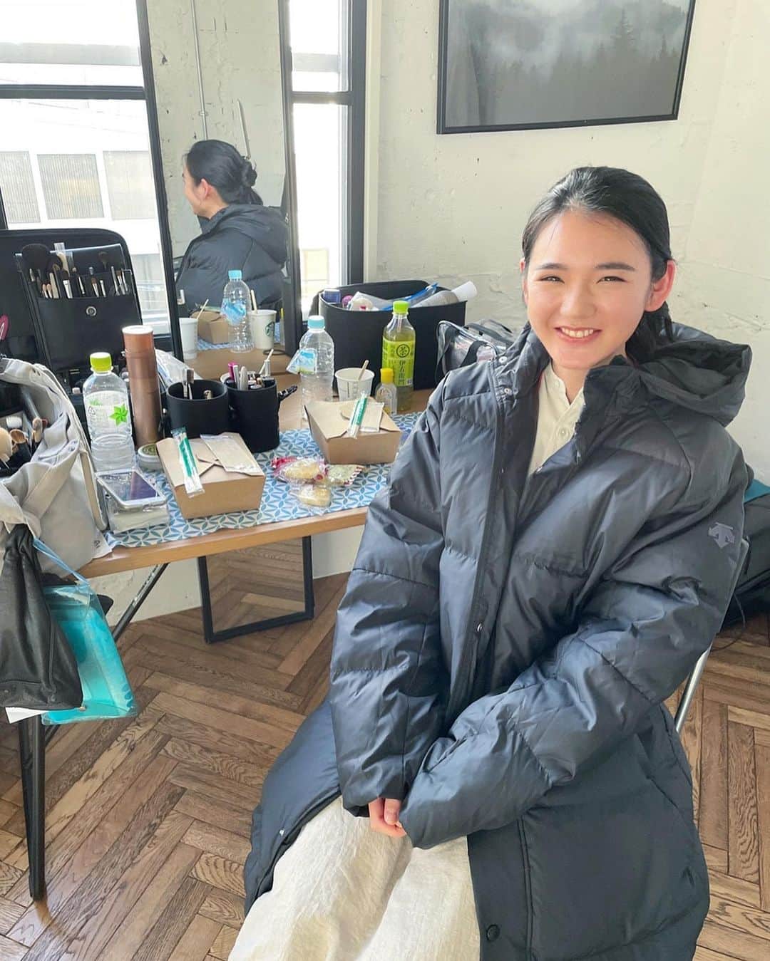 石坂友里のインスタグラム：「🐰🐰💗💗💗」